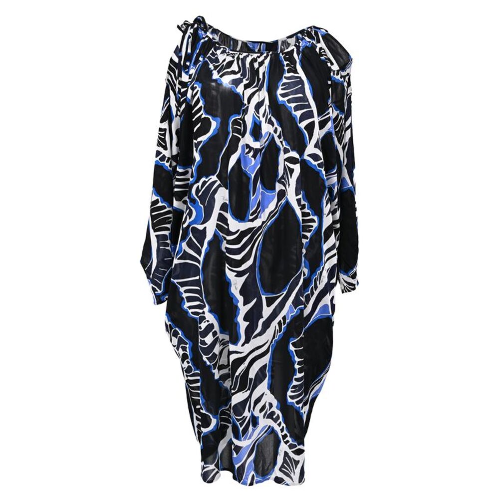 Emilio Pucci Printed Tunic Midi Dress in Multicolor Viscose